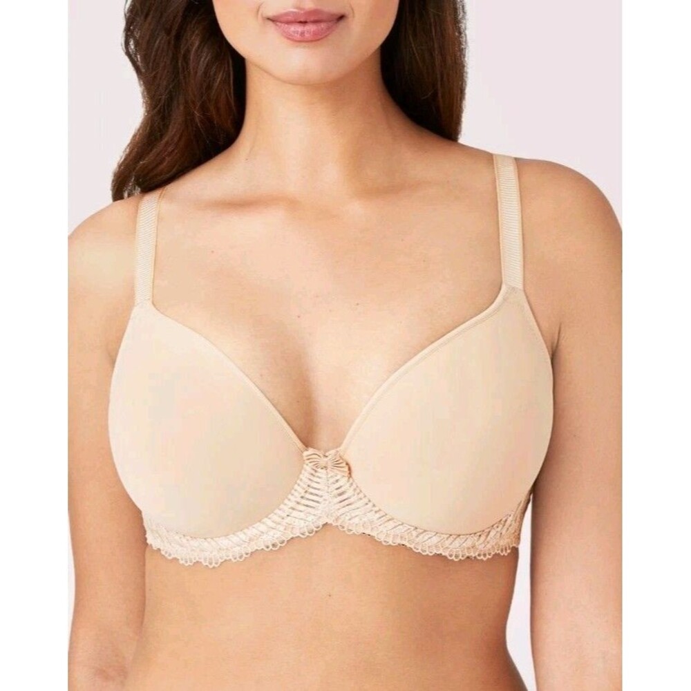 WACOAL La Femme Underwire T-shirt Bra Size 36DDD Nude Style 853117 Seamless